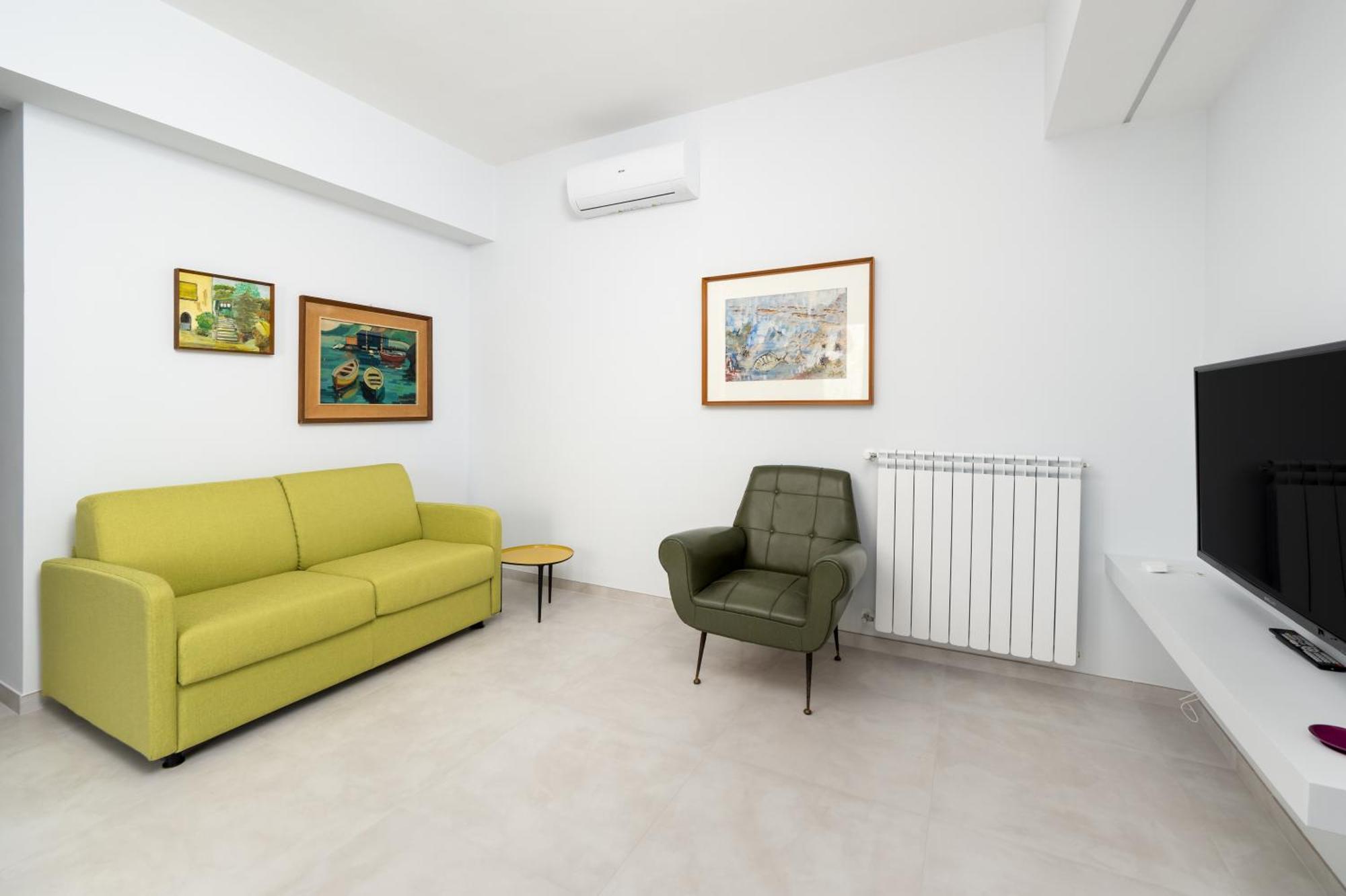 Surya House - Elegant Apartment In Сорренто Экстерьер фото